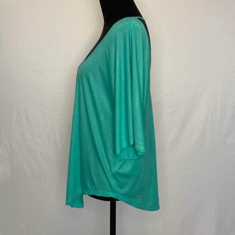 NWOT Express Top with Faux Racerback - Small - Picture 2 of 6
